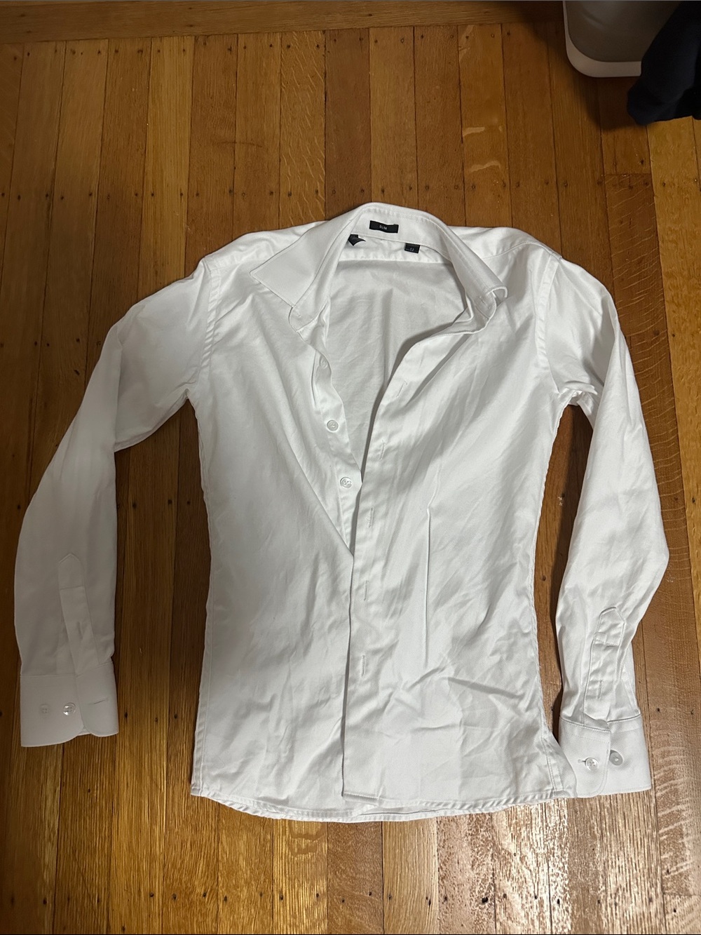 Boys 12 y/o White Dress Shirt - Slim Fit